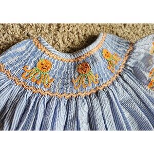 Girls 5T smocked octopus outfit